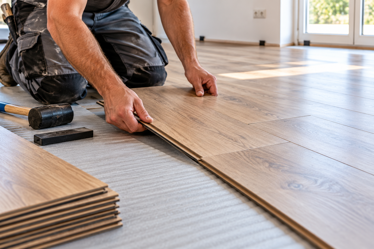 Laminat- & Vinylboden verlegen – Bodenarbeiten vom Fachmann